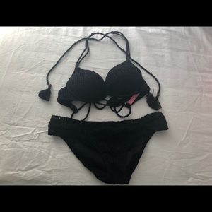 Victoria’s secret black bikini set